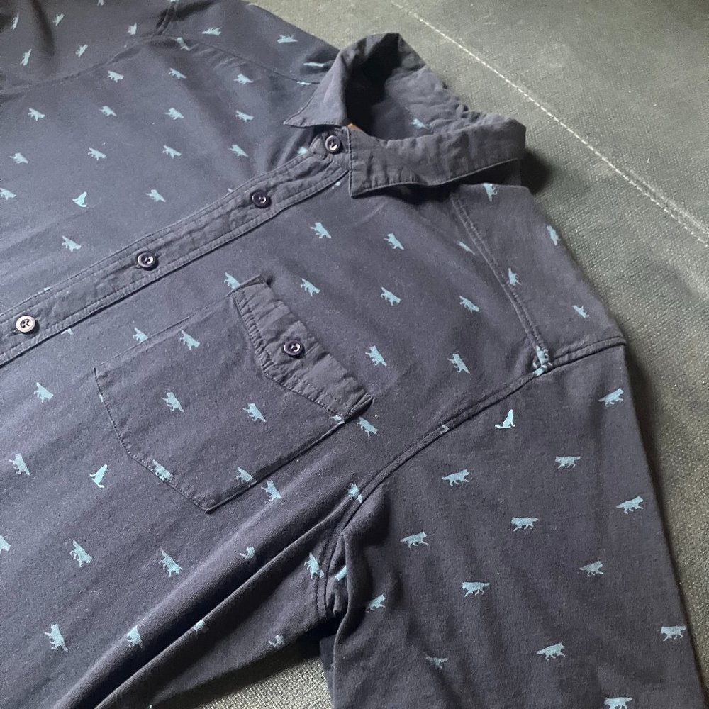 Men's Cotton Casual Mountain Khaki Short Sleeve Shirt